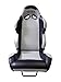 NETAMI NT-5108 Racing Seat with Carbon Fiber texture Grey/Black