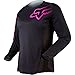 Fox Racing Women's Blackout Motocross Jersey, Black/Pink, X-Large