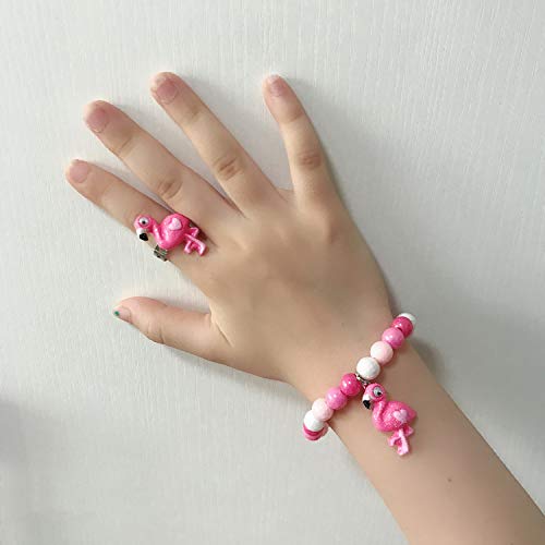 image for Elesa Miracle 24pcs Little Girl Teens Kids Shiny Unicorn Flamingo Owl 