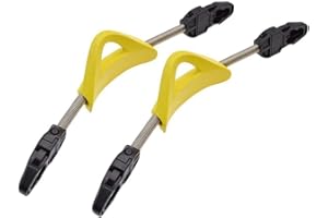Lawnoval Scuba Diving Stainless Steel Spring Fin Straps, Non-Slip for Most Fins for for Cressi Mares, 304 Steel EPDM for TPR,