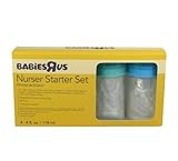Babies R Us BPA Free 4 Oz. Disposable Baby Bottles 4 Piece Starter Set Compare to Playtex Nursers (Pack of 2)