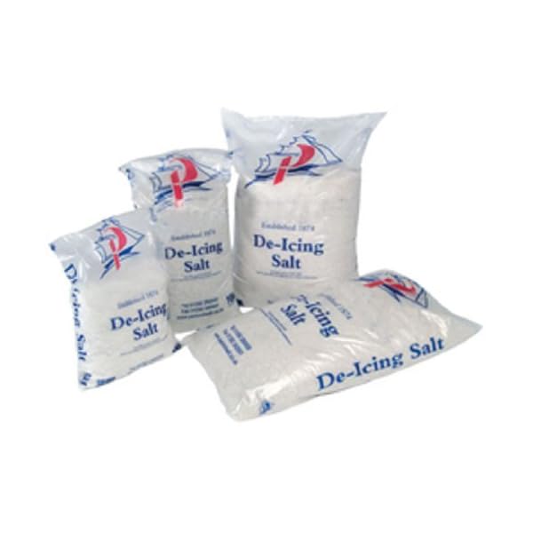 White Deicing Rock Salt 25Kg Bag gardenersguru