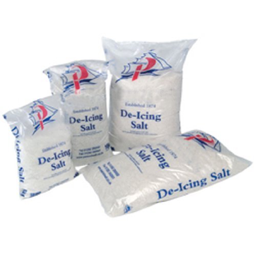 White Deicing Rock Salt 25Kg Bag gardenersguru