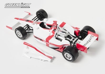 2011 Dan Wheldon "R.I.P. Lionheart" Tribute Indy Car 1/18 by Greenlight 10908