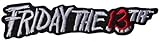 FRIDAY THE 13th Movie Name Logo 4