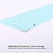 Keyboard Cover Compatible with 15.6” HP Pavilion 15-ab 15-ac 15-ae 15-af 15-an 15-ak 15-as 15-au 15-ay 15-ba 15-bc 15-bk Series, HP Envy x360 m6-ae151dx m6-p113dx m6-w, HP OMEN 15-ax -(Hot Blue)