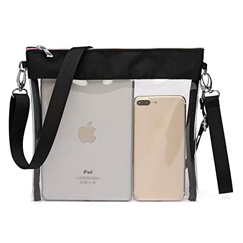 clear colorful purse