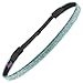 Hipsy Women's Headband Adjustable Glitter 5pk Purple, Silver, Seafoam, Gunmetal, Pink