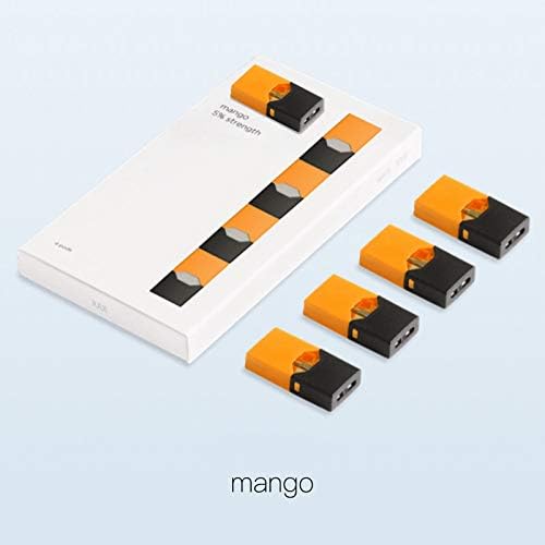 YXYMM 4 Pcs Multiple Choice Actual Cream Pods Inhaler for J-U-U-L Refilled Pods