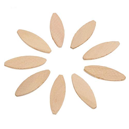 Wood Joining Biscuits Wood Board Docking Tool for Hardwoods Cork Laminate particleboard 100pcs 0# 10# 20#(10#)