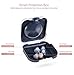 Super Mini,Half Penny-Sized,in-The-Canal (ITC), New Digital Hearing Amplifier, Clearly Technology, Interchangeable, Suitable for Men and Women, Trademark: Easyuslife