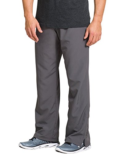 Under Armour Men's Vital Warm-Up Pants, Graphite/Black, Medium Tall