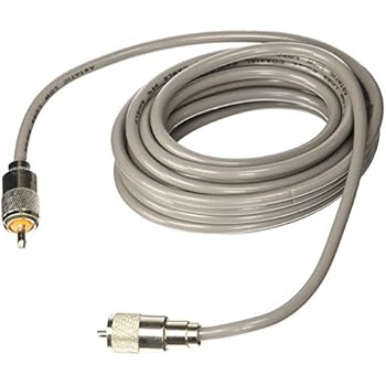 Astatic 302-10267 Gray 18' Mini 8 Coaxial Cable