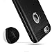 Caseology Vault Series Case for iPhone 6S - Thin Rugged Flexible for Apple iPhone 6S (2015) / iPhone 6 (2014) - Black