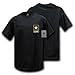 Rapiddominance Army Basic Military Tee, Black, X-Large