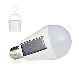 NINISEI LED Emergency Blub E27 7W, Outdoor, Indoor LED Bulb Lamp Home Lighting, Solar Emergency Bulb.