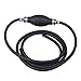CISNO 6-ft Fuel Line Assembly Hose with Primer Bulb for Marine Boat RV Van Tractor (5/16