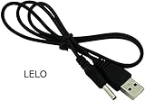 Lelo Replacement Charger 5 Volt USB Travel SMART Charger fits Ida Lyla 2 Oden 2 Ora Ora 2 Tara Alia Isla Soraya Inez Yva Mia 2 Nea 2 Lily 2 Liv 2 Gigi 2 Mona 2 Ina 2 Siri Iris Elise 2 Billy Tor Loki