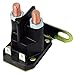 Stens Starter Solenoid 435-036 Compatible with/Replacement for John Deere L100, L110, L118, L120 and L130, Scotts 1642H AM130365, AM132990, AM133094, AM138497, AUC10907