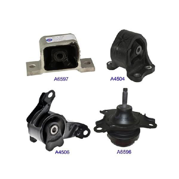 MaxBene Fits 20032011 Honda Element 2.4L Engine Motor Mount 4PCS for