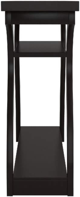 Monarch Specialties 47" Console Table - Sleek and Modern Accent Table for Your Home (Cappuccino/Dark Brown): Kitchen & Dining