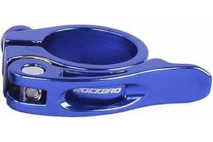 Bike Seatpost Clamp 28.6/31.8/34.9mm Aluminum Tube Quick Release for 25.4mm/27.2-28.6mm/30.4-31.6mm Mountain Road Seat Tube C