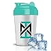 Mixt Energy Shaker Bottle | 16 oz. High Quality Shaker Bottle | BPA Free & Lid Mixing Technology (16 oz, Teal)
