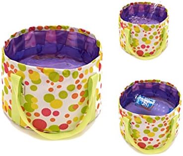 Hecat Multifunction Premium Collapsible Bucket Portable Folding Lightweight Durable Water Container Bucket