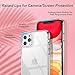 YOUMAKER Stylish Crystal Clear Case for iPhone 11 Pro Max, Anti-Scratch Shock Absorption Slim Fit Drop Protection Premium Bumper Cover Case for iPhone 11 Pro Max 6.5 inch (2019 Release) - Clear