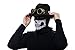 eBoot Half Skull Face Mask Motorcycle Face Mask Bandana Balaclava Headwear, 2 Pack (White)