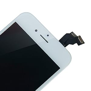 Xlhama Display LCD Touch Screen per iPhone 6S Bianco con Strumento di Installazione Lastra di Vetro Temperato Guarda l'installazione Video - immagine 5