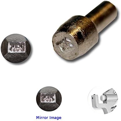 Kent SuppliesKent 14K Individual Karat Marking Insert Metal Punch Stamp for Stamping Pliers