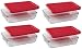 Pyrex 3-Cup Rectangle Food Storage (Pack of 4 Containers) primary
