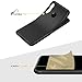 EasyAcc Case for Huawei P30 Lite, Matte Black TPU Slim Basic Phone Case Finish Profile Soft Ultra Thin Fit Back Protective Cover Compatible with Huawei P30 Lite