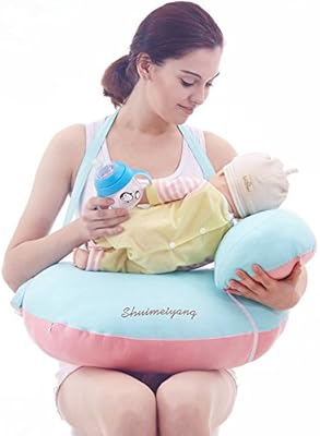 Amazon Cnhive 多機能 授乳クッション 授乳まくら スリーピングピロー 便利グッズ 吐き戻し防止 むせる防止 呼吸が楽 鼻づまりを和らげ 胸の垂れ対策 負担の軽減 4 授乳クッション ベビー マタニティ 通販
