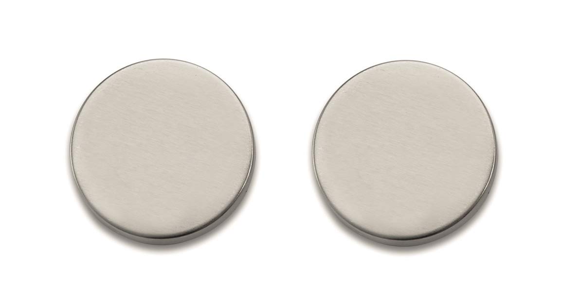 Bricard Tempo Design 668029 Rosettes Stainless Steel