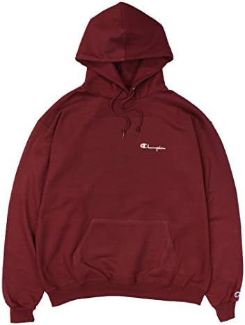 Champion Men's Burgundy Hoodie Sweatshirt