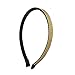 CN 10pcs Headbands for Girls, Glitter Cute Rainbow Hairbands, Non-Slip Headhoop Printed Mermaid Hair Accessories for Children Teens Girls Kids Headband (Solid Color)