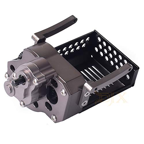 CNC Complete Front Gearbox Transmission Box with Gear for Axial SCX10 1/10 RC Crawler Car