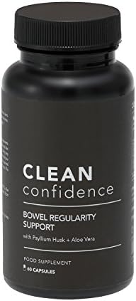 Clean Confidence Bowel Regularity Support - 60 Capsules - One Month Supply - by ConfidentU