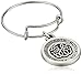 Alex and Ani Path of Life II Expandable Rafaelian Silver Stackable Ring, Size 7-9