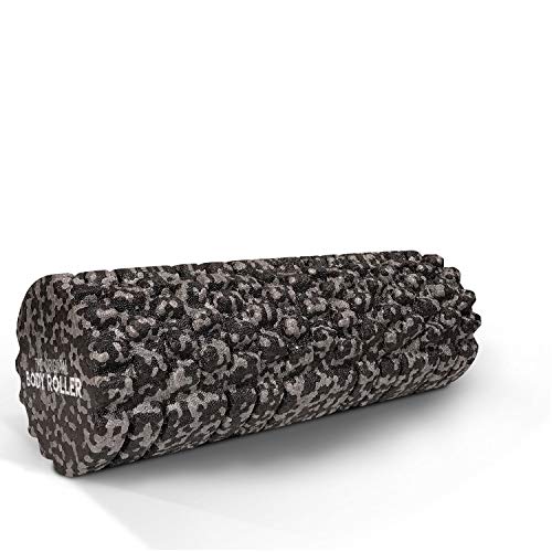 The Original Body Roller - High Density Foam Roller Massager for Deep Tissue Massage of The Back and Leg Muscles - Self Myofascial Release of Painful Trigger Point Muscle Adhesions - 12" Multi