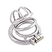 TERNENCE Medical Grade Stainless Chastity Device Male Cock Cage Adult Game Sex Toy D045 (1.77 inch / 45mm)