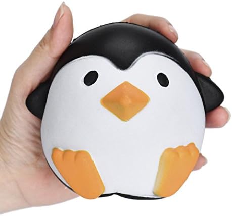 Squeeze Toys,Flingdress Cute Penguins Squishy Slow Rising Cream Scented Decompression Toys