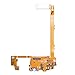 OmniRepairs Charging Dock Port Flex Cable Replacement with Microphone Compatible for iPhone 8 Plus Model (A1864, A1897, A1898) with Adhesive (Rose Gold)