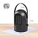 Yostyle Space Heater, Personal Small Ceramic Heater Portable Desktop Electric Heater Fan with Adjustable Thermostat,Overheat Protection,Carrying Handle for Home Indoor Office Table(600W)