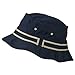 e4Hats.com Striped Hat Band Fisherman Bucket Hat