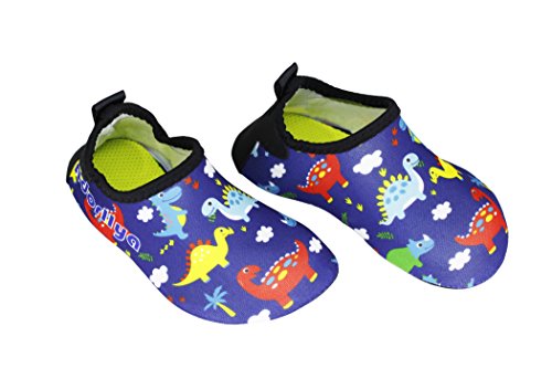 Adorllya Kids Boys Girls Toddler Swim Water Shoes Barefoot Aqua Socks Shoes for Beach Pool Surfing