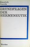 Grundfragen Der Hermeneutik