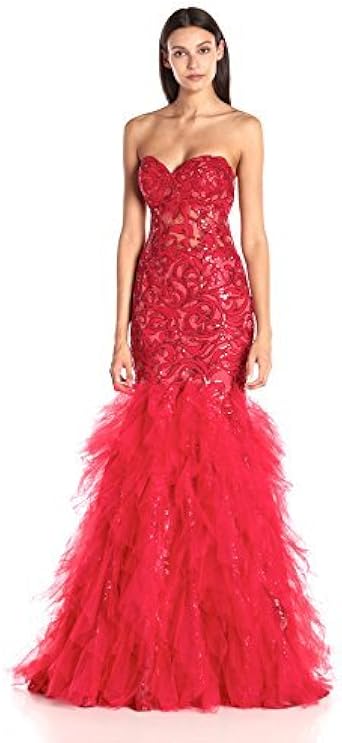jovani red prom dress